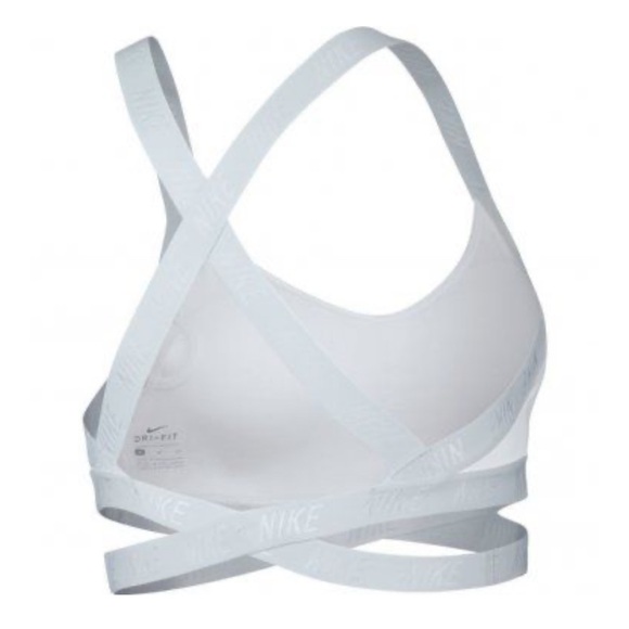 Nike Pro Dri-Fit Indy Logo Sports Bra Medium - Picture 4 of 5